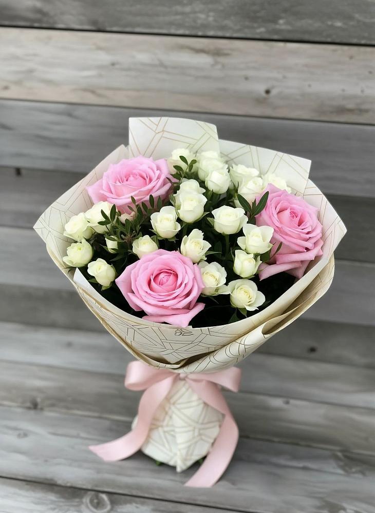 Букет цветов из: Розы в Гребенской