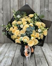 Букет цветов из:  Розы и Лизиантусы #REPLACE_PRED# Гребенской