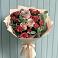 Букет цветов из: Гвоздики и Розы в Гребенской