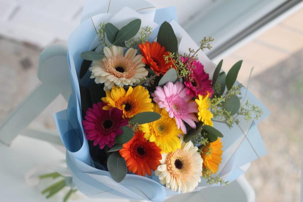 Букет цветов из: Герберы в Гребенской