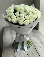 Букет 35 Белых роз в Гребенской