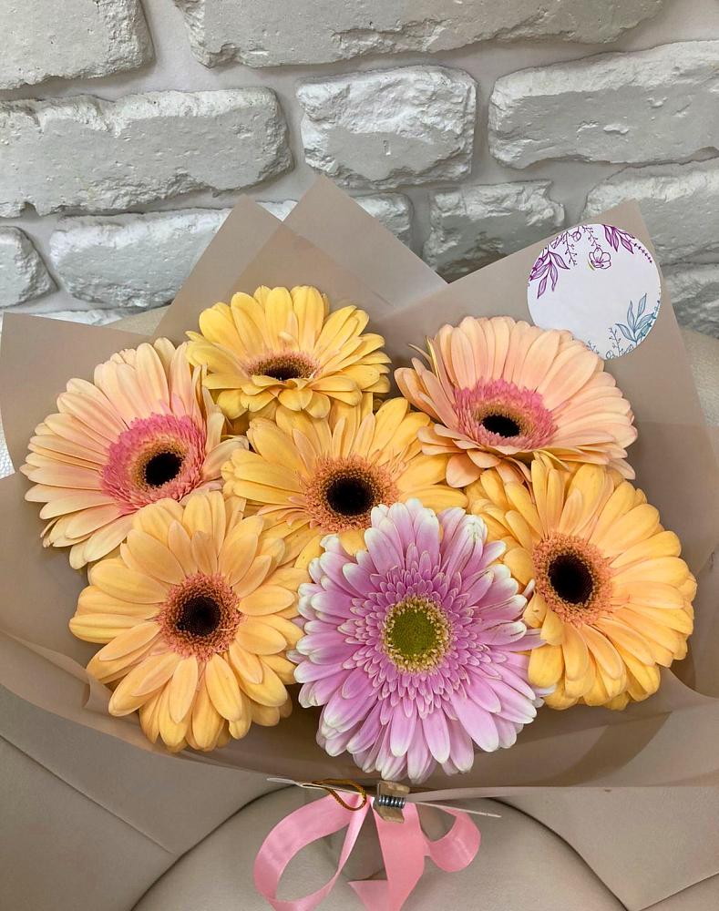 Букет цветов из: Герберы в Гребенской