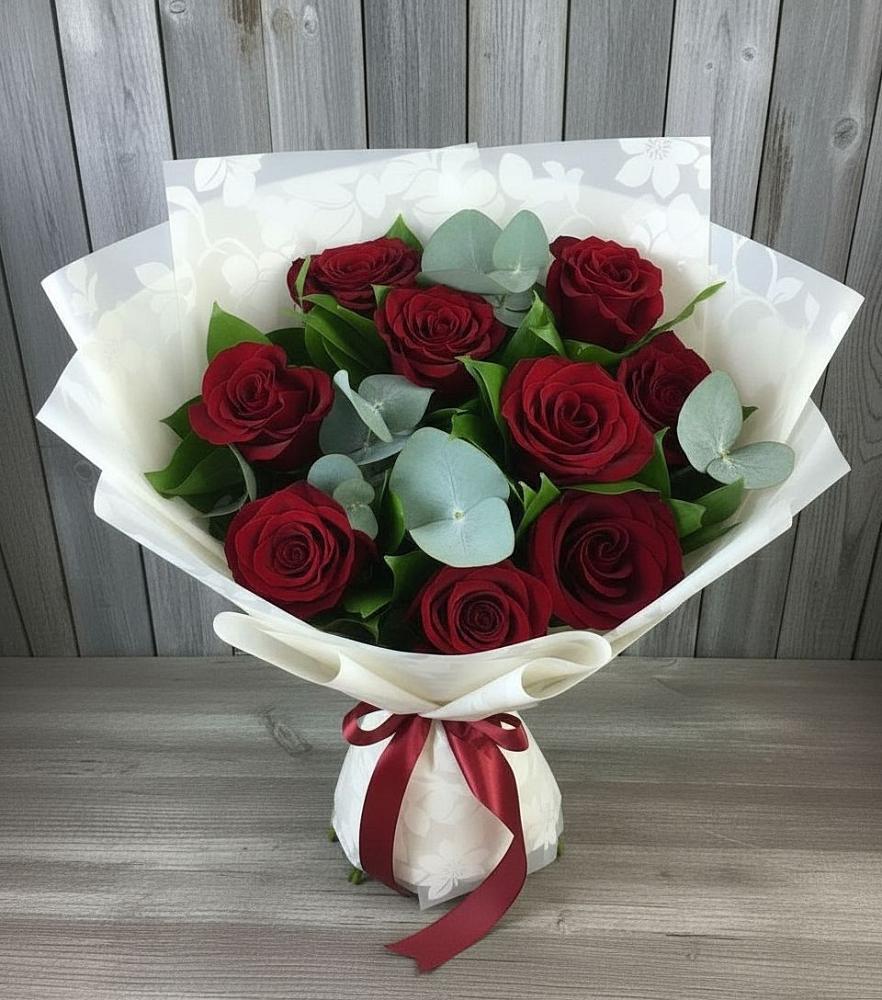 Букет цветов из: Розы в Гребенской