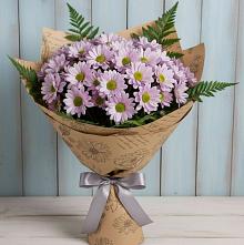 Букет цветов из:  Хризантемы в Гребенской