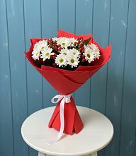 Букет цветов из:  Хризантемы #REPLACE_PRED# Гребенской