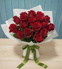 Букет Красные розы в Гребенской