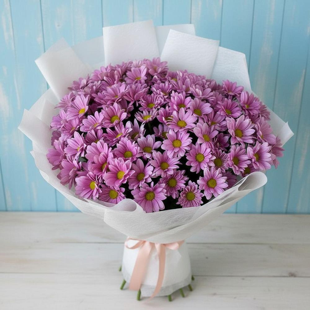 Букет цветов из: Хризантемы в Гребенской