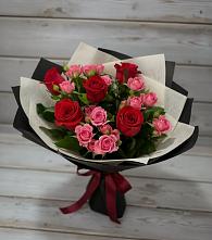 Букет цветов из:  Розы в Гребенской