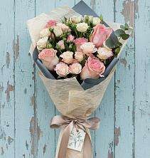 Букет цветов из:  Розы в Гребенской