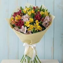 Букет цветов из:  Альстромерии в Гребенской