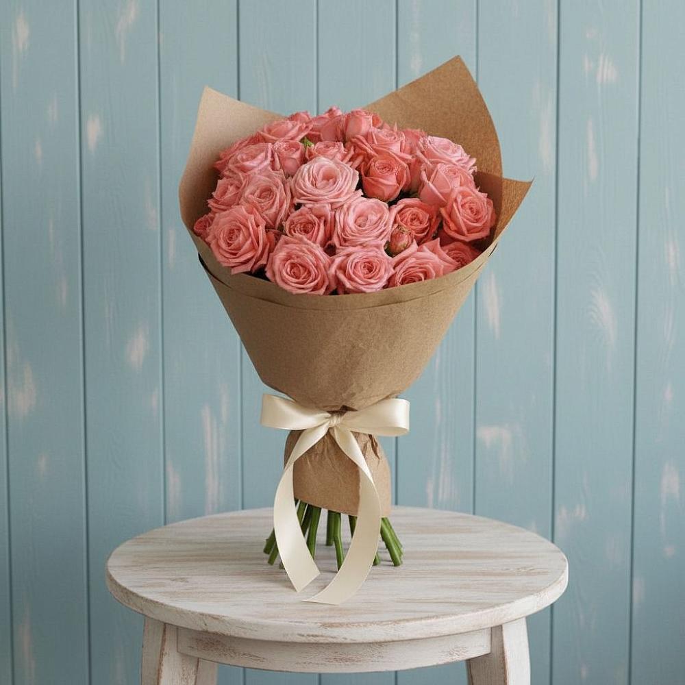 Букет цветов из: Розы в Гребенской