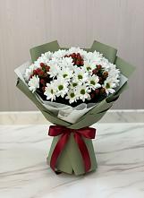 Букет цветов из:  Хризантемы в Гребенской