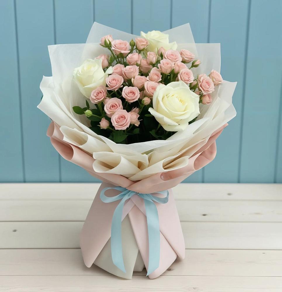 Букет цветов из: Розы в Гребенской