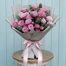 Букет цветов из:  Розы в Гребенской